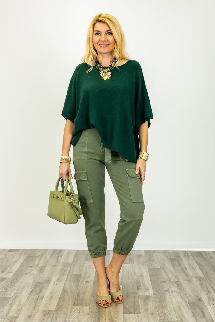 Pulover Maneca Fluture Versatil | Shopika - imagine 2