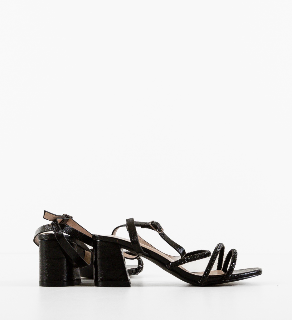 Sandale Desmie Negre - Eleganță și Stil - imagine 5