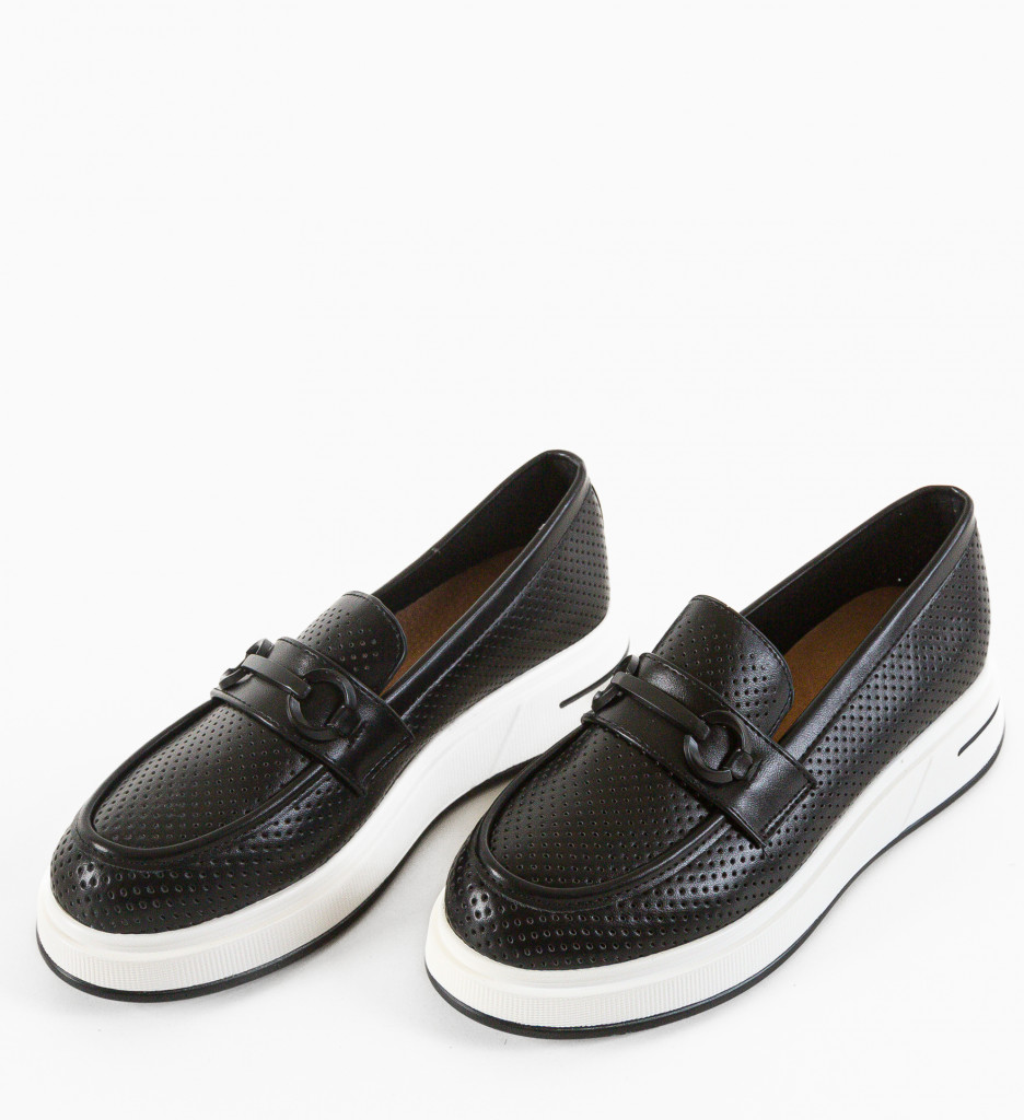 Pantofi Casual Mirrey Negre - Stil și Confort - imagine 8