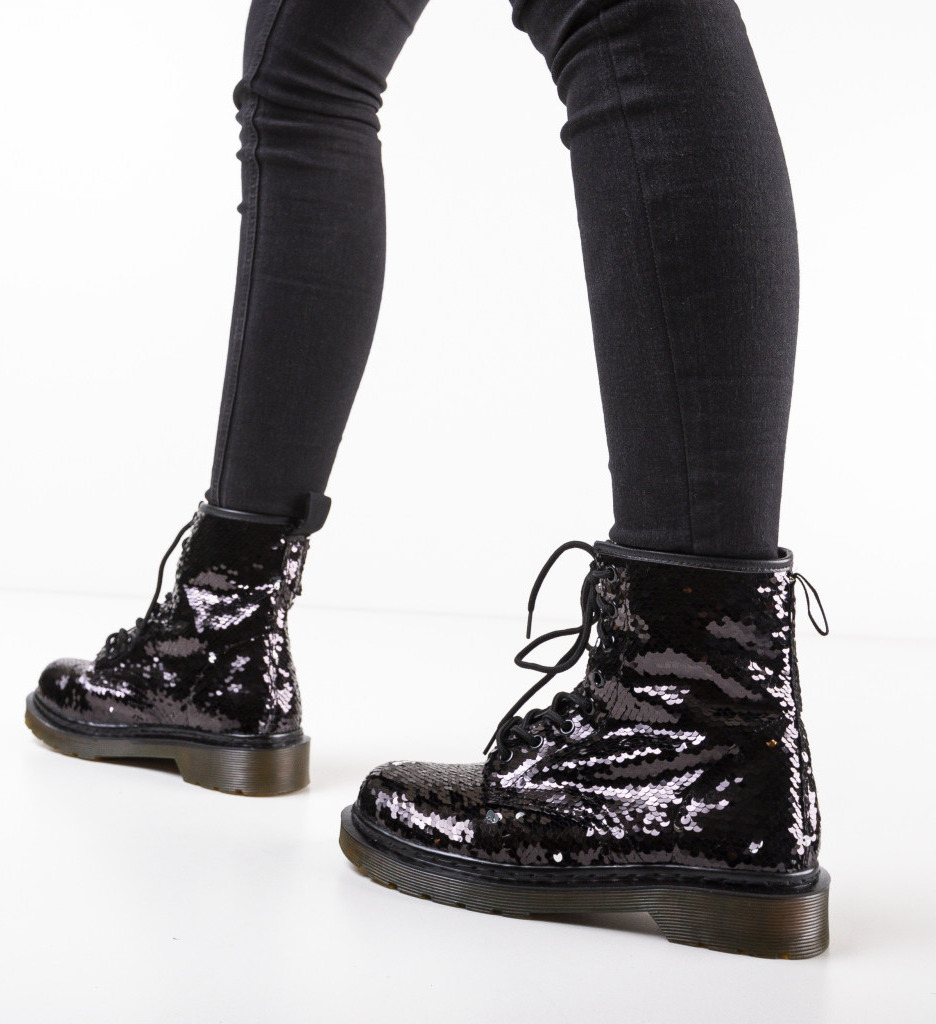 Ghete Javan Negre Dama | Elegante si Confortabile - imagine 3