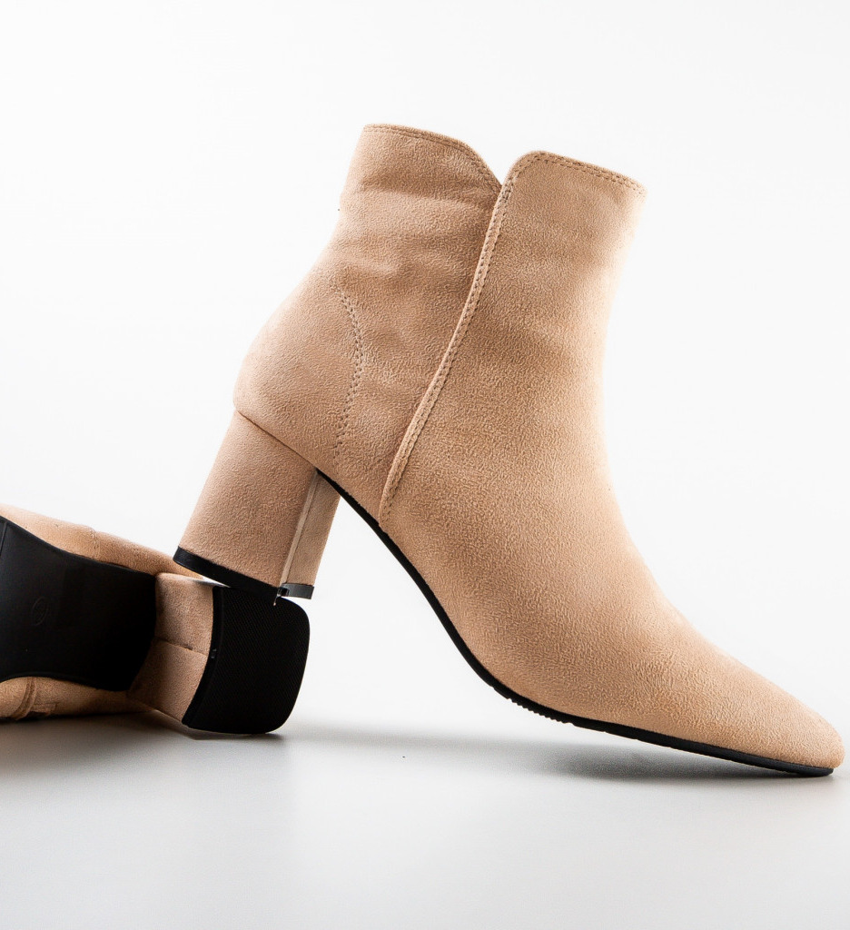 Botine Dama Bej Noname - Eleganță și Confort - imagine 8