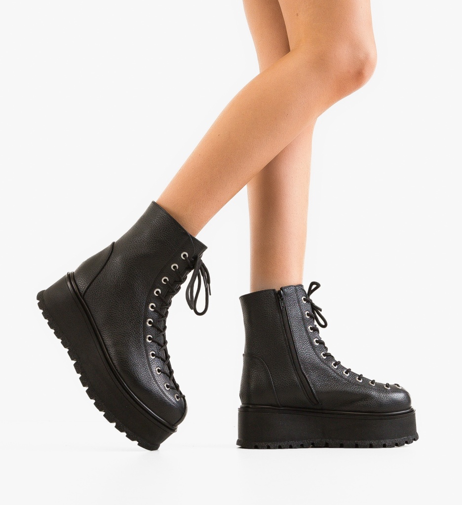 Ghete Dama Vygra Negre | Eleganță și Confort - imagine 6