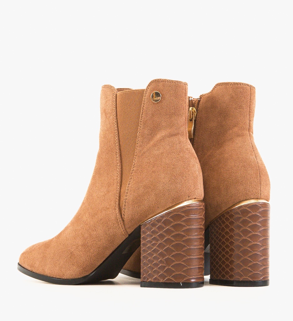 Botine Ynny Camel - Eleganță și Confort - imagine 6