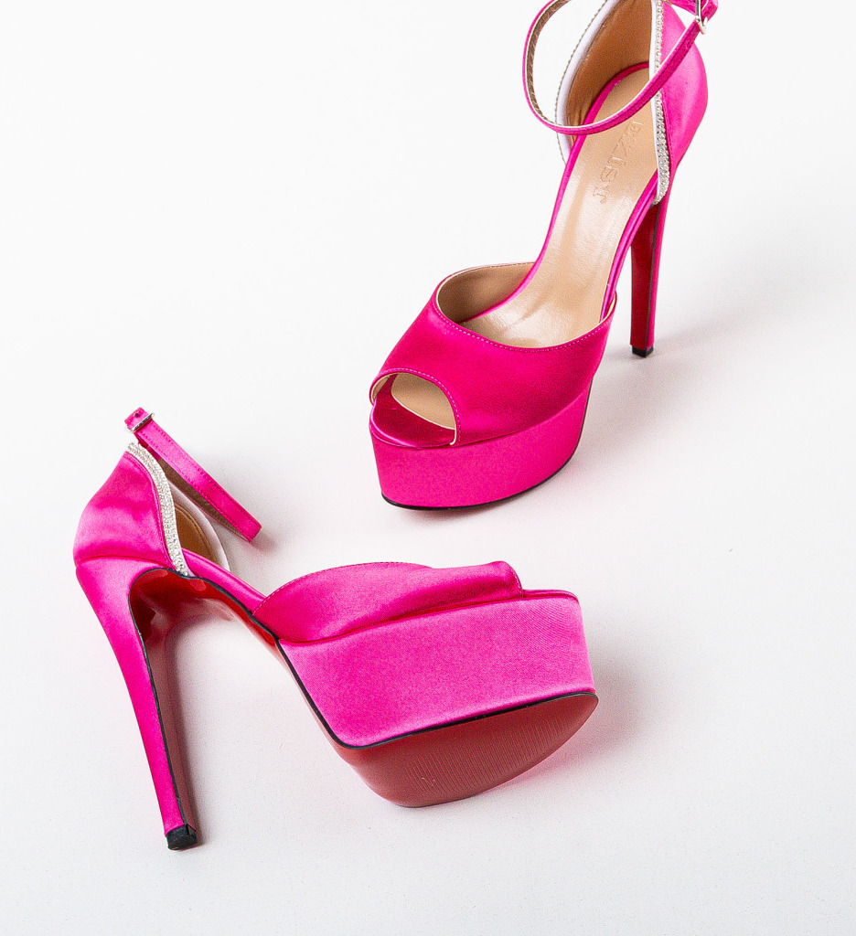 Sandale Ketta Fuchsia - Eleganță și Stil - imagine 6