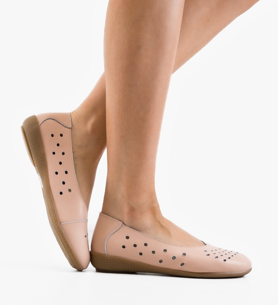 Balerini Dama Vanga Roz - Confort Casual Eleganți - imagine 4