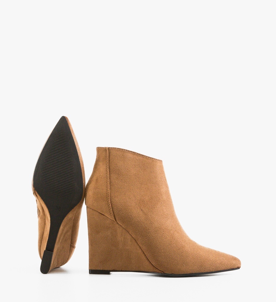 Botine Dama Patton Camel - Stil și Confort - imagine 3