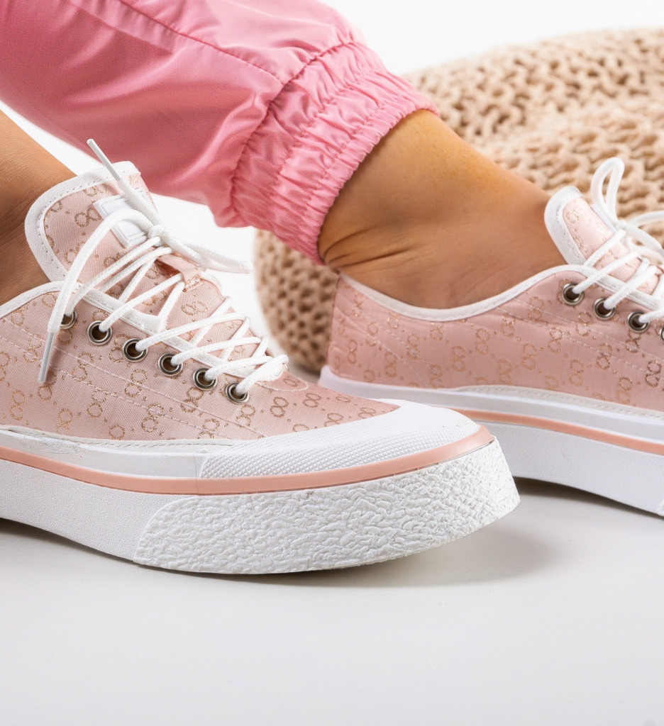 Pantofi Sport Serenity Roz - Confort și Stil - imagine 3