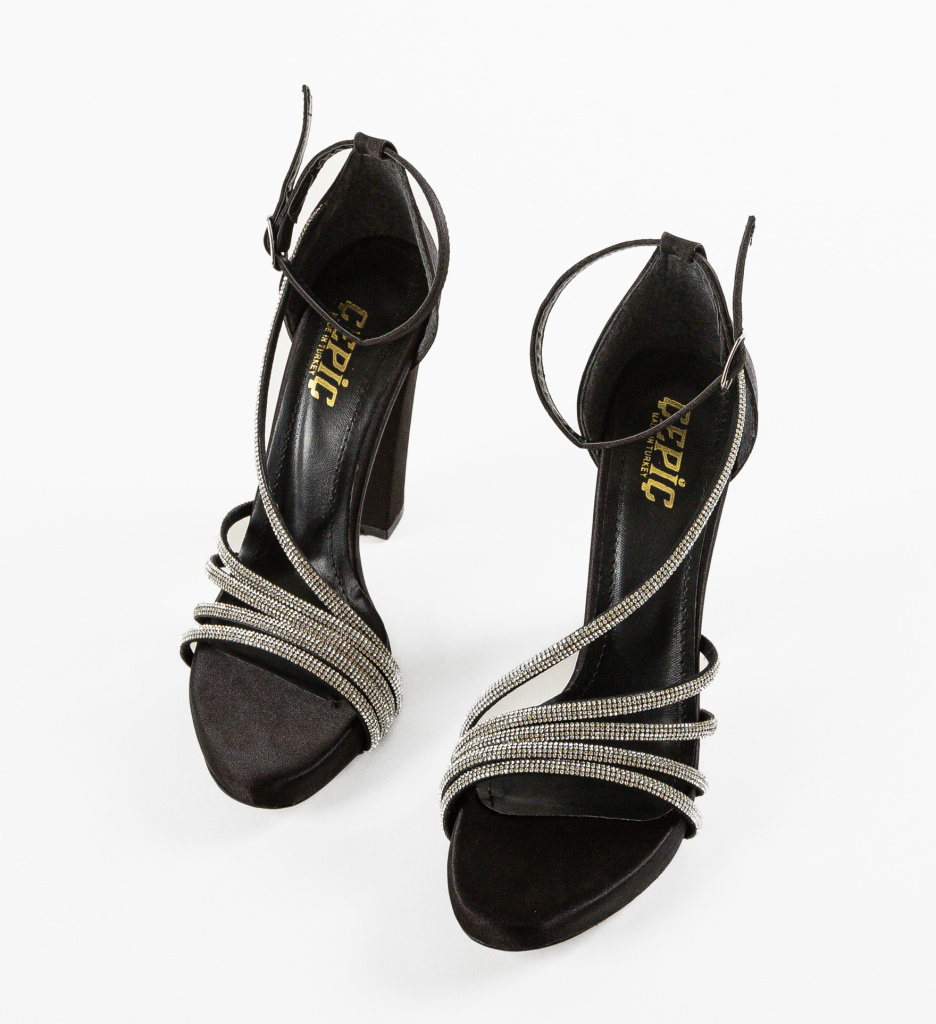 Sandale Parmigiano Negre - Eleganță și Stil - imagine 8