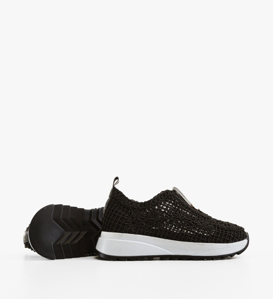 Sneakers Selima Negri - Confort și Stil Urban - imagine 3