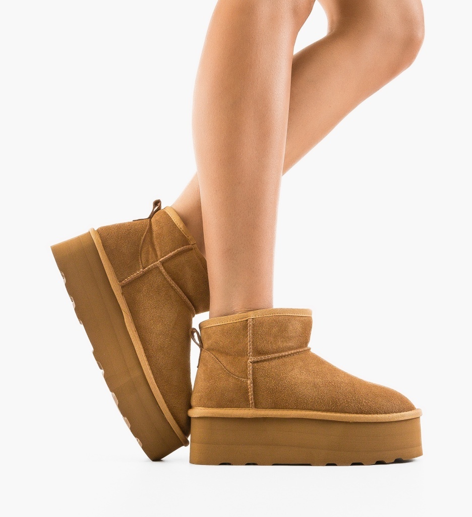 Cizme Ug Keston Camel - Confort și Stil - imagine 3