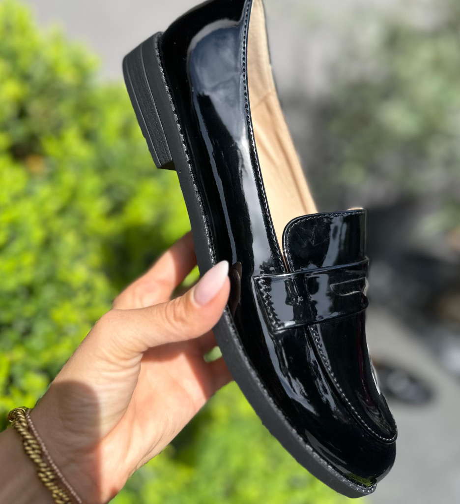 Pantofi Casual Chikere Negri - Confort și Stil - imagine 3