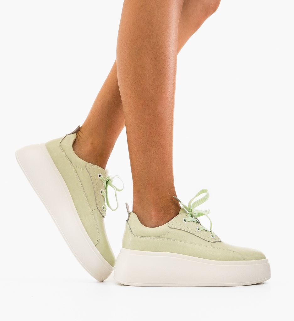 Sneakers Dama Boyce Verzi - Confort și Stil - imagine 6
