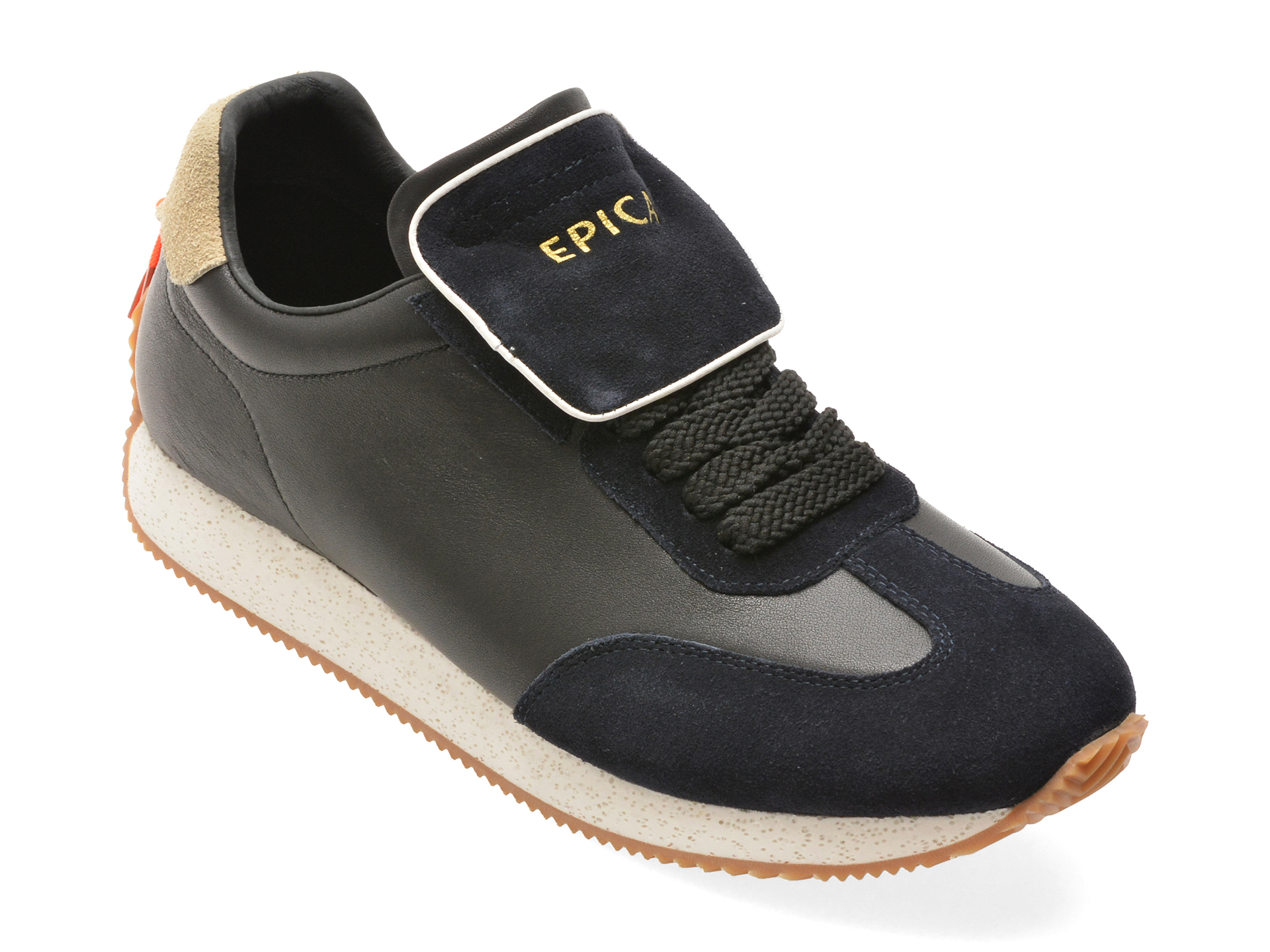 Pantofi Sport Epica Negri Piele Naturală