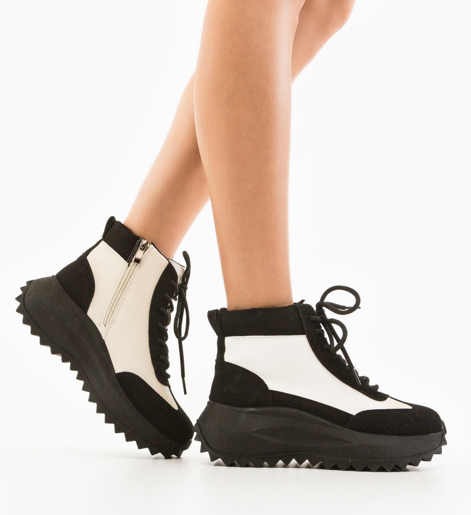 Sneakers Dama Tefa Negri 2 - Confort Sport - imagine 2