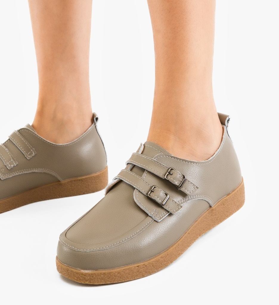 Pantofi Casual Tyche Gri - Confort și Stil Zilnic