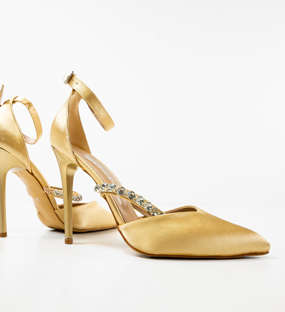 Pantofi Volak Aurii | Eleganță și Stil - imagine 12