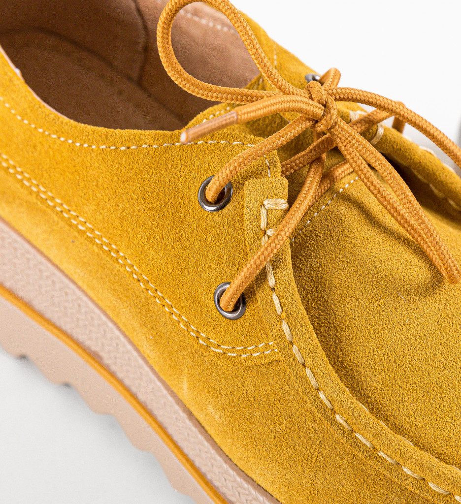 Pantofi Sagrio Galbeni | Stil și Confort Urban - imagine 7