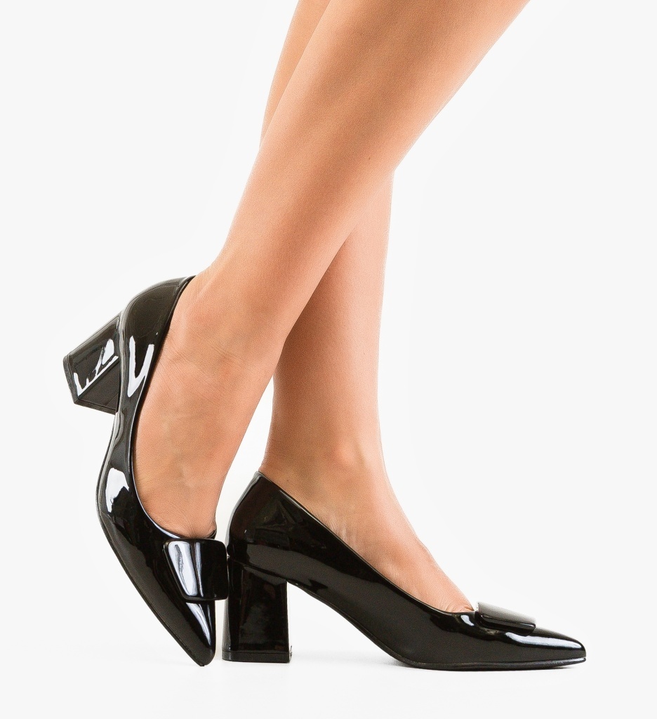 Pantofi Dama Roanda Negri Eleganți - imagine 4