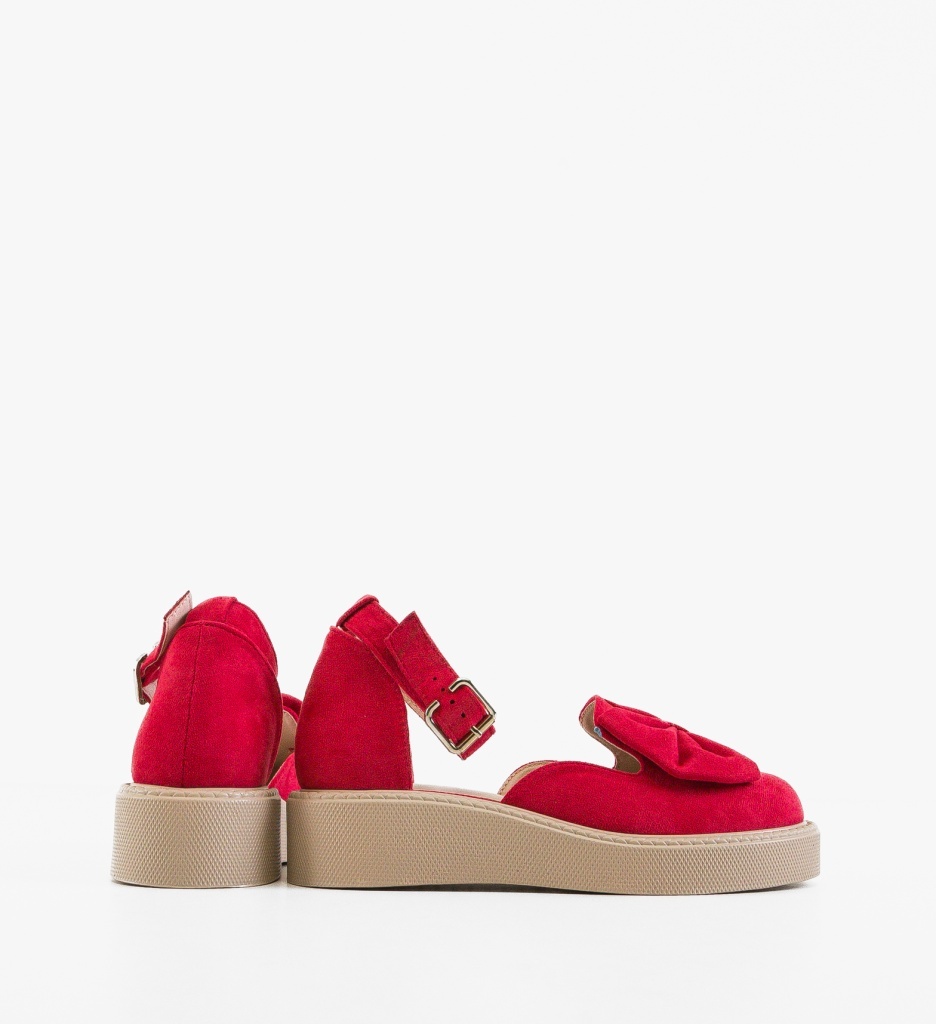 Pantofi Casual Dama Elona Fuchsia Eleganți - imagine 5