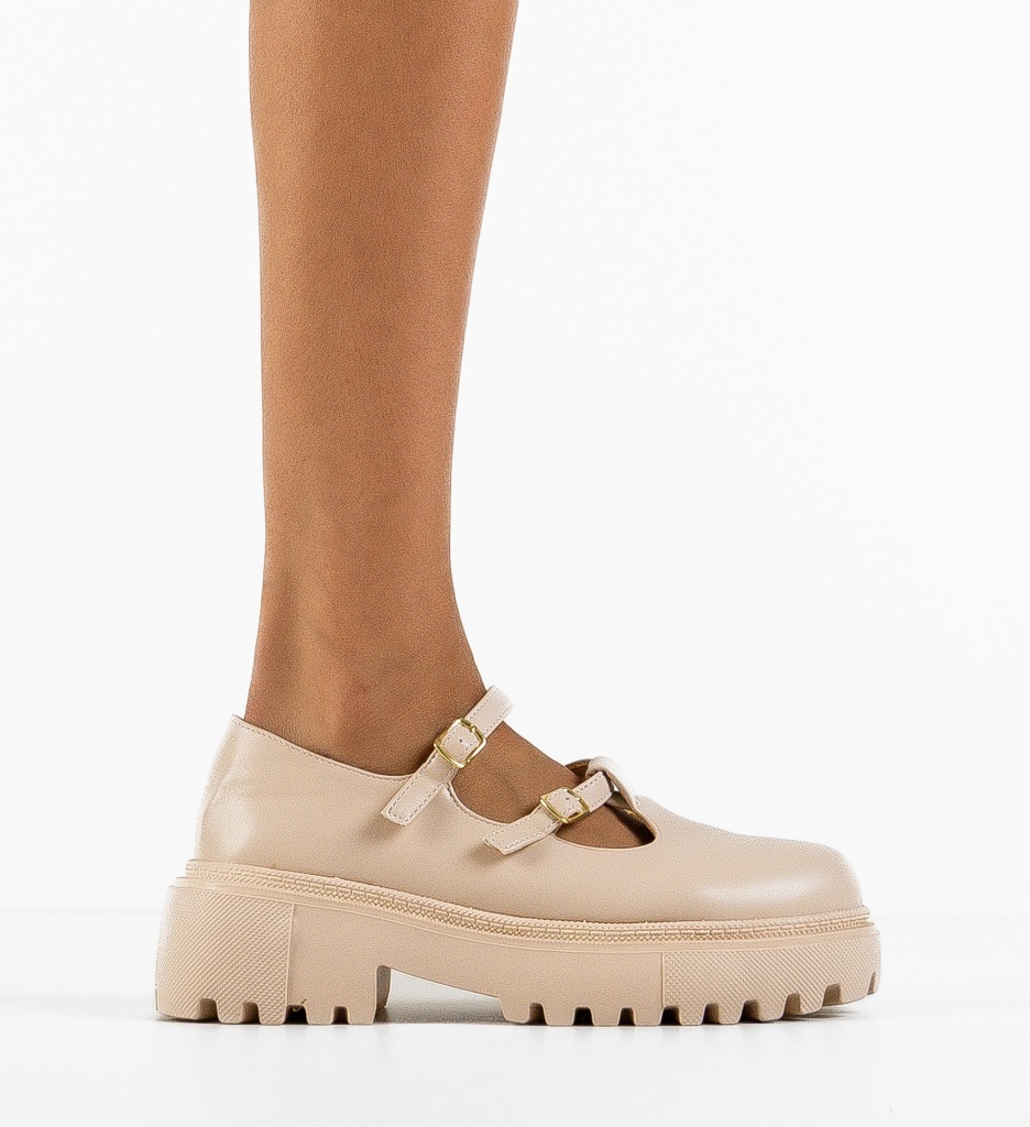 Pantofi Casual Rita Bej - Confort și Stil Zilnic - imagine 2