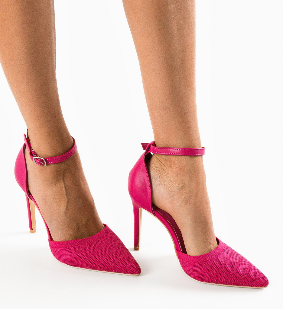 Pantofi Tracey Fuchsia - Eleganță și Stil - imagine 2
