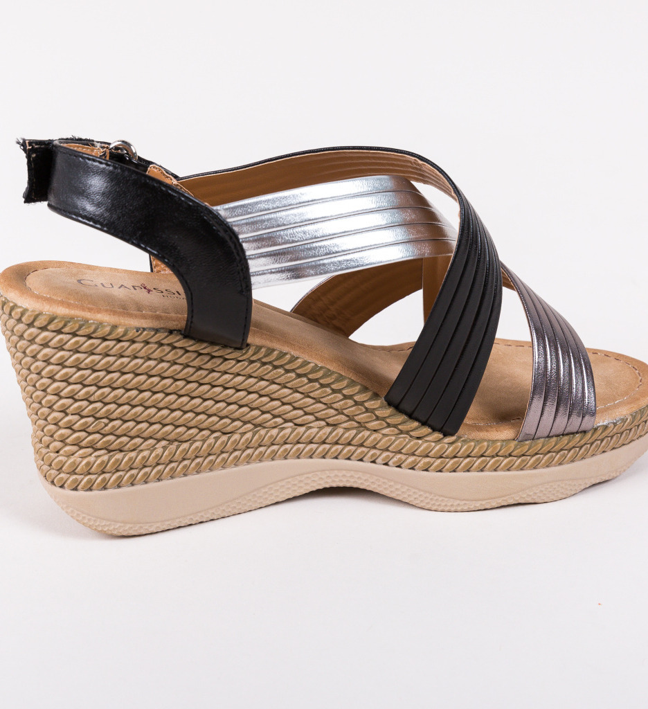 Platforme Kezia Negre | Eleganță și Confort - imagine 5