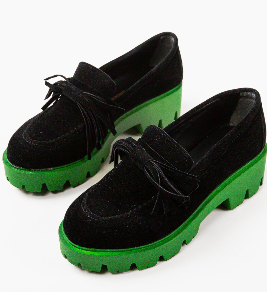 Pantofi Casual Sigvald Negri - Confort Zi de Zi - imagine 7