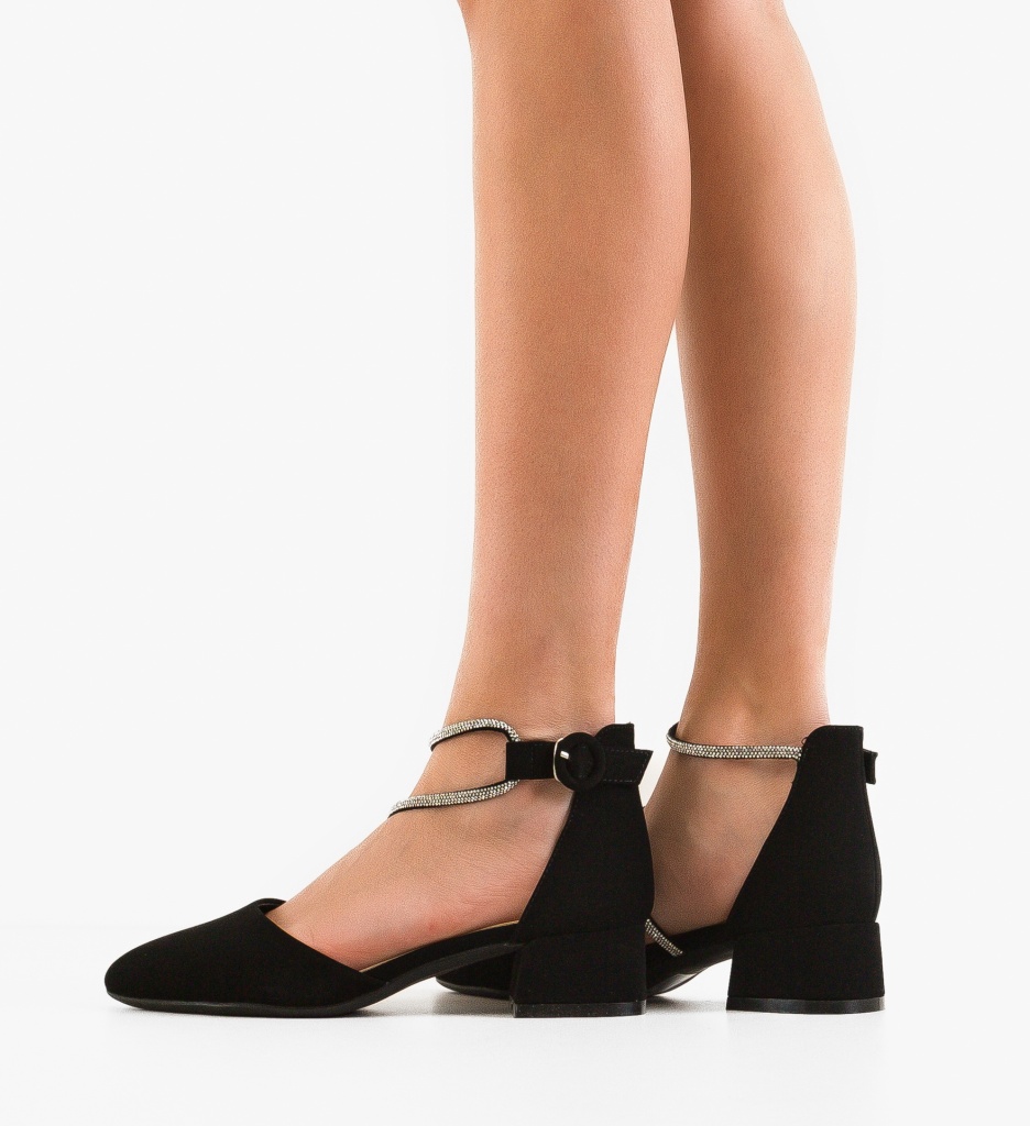 Pantofi Naane Negri 2 - Eleganță și Stil - imagine 3