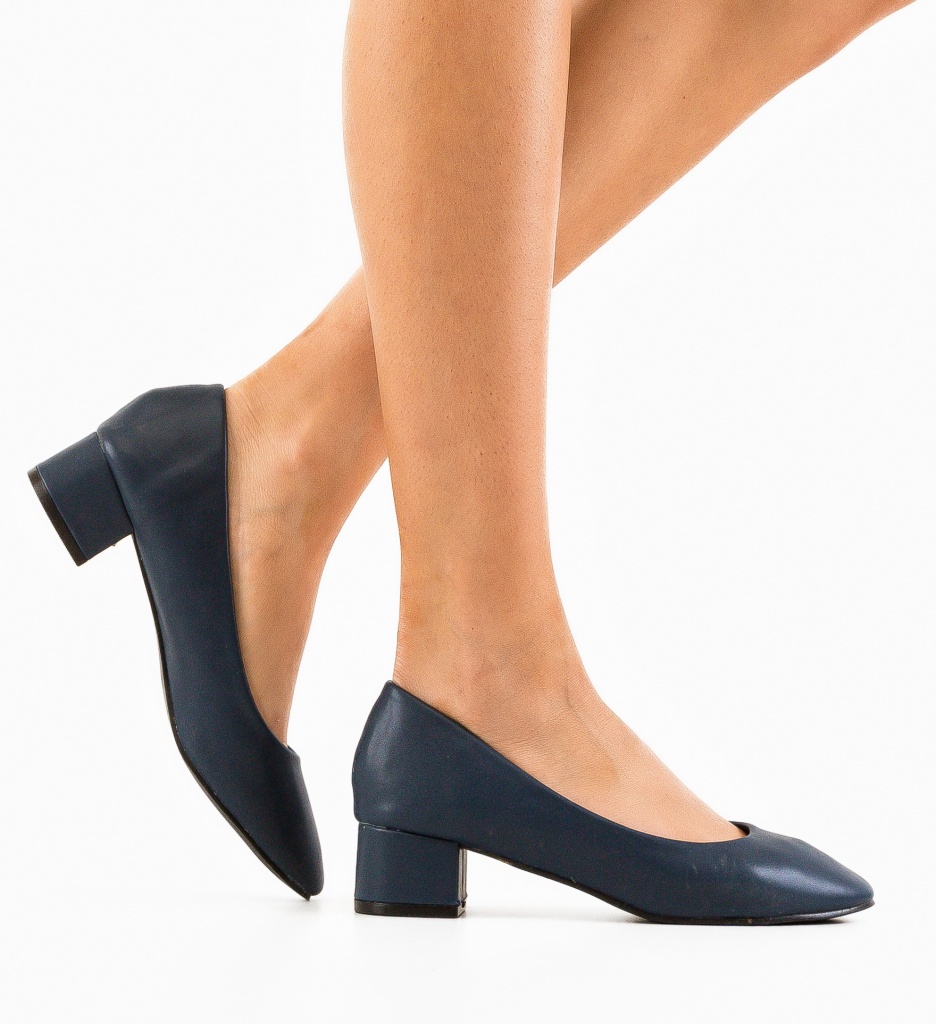 Pantofi Ykua Bleumarin - Eleganță și Stil - imagine 3