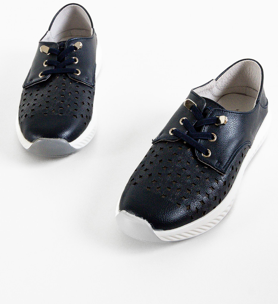 Pantofi Casual Radian Bleumarin - Confort și Stil - imagine 6