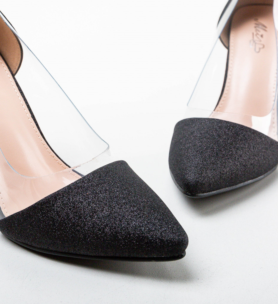 Pantofi Ruz Negri - Eleganță și Stil - imagine 5