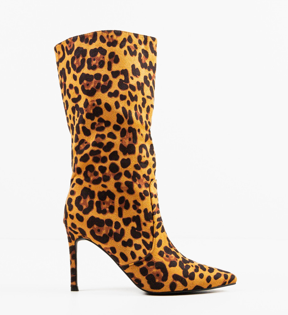 Cizme Dama Kiefer Animal Print | Stil și Eleganță - imagine 4