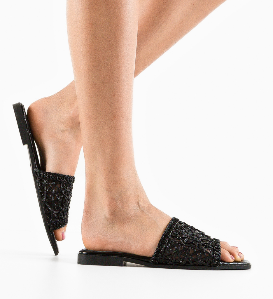 Sandale Dama Sher Negri | Eleganță și Confort - imagine 3