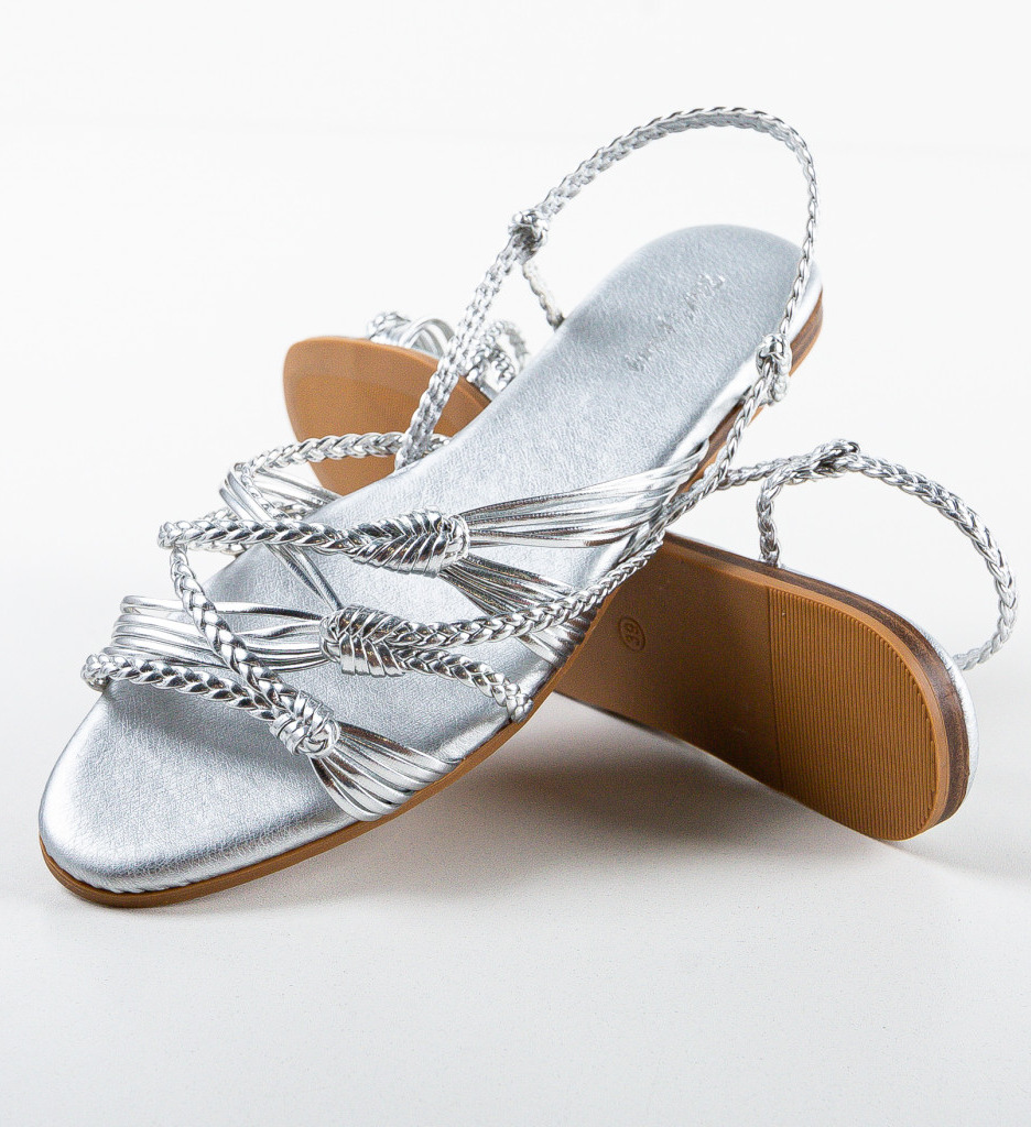 Sandale Dama Jiko Argintii | Eleganta si Stil - imagine 7