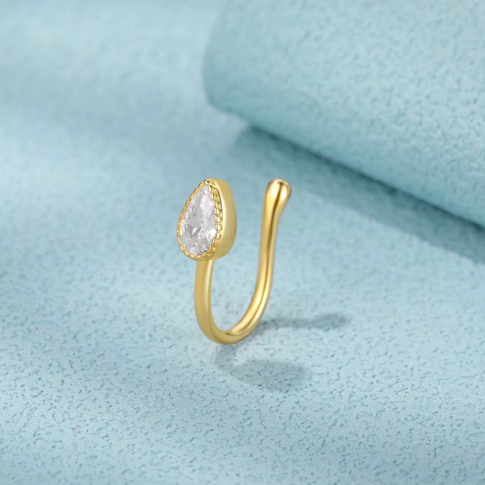 Cercel Ear Cuff Argint 925 Delis | Model Elegant - imagine 3