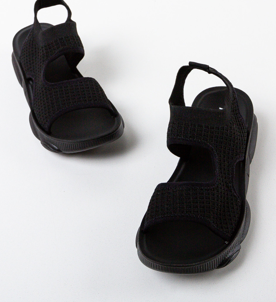 Sandale Dama Tastik Negre - Eleganță și Confort - imagine 6