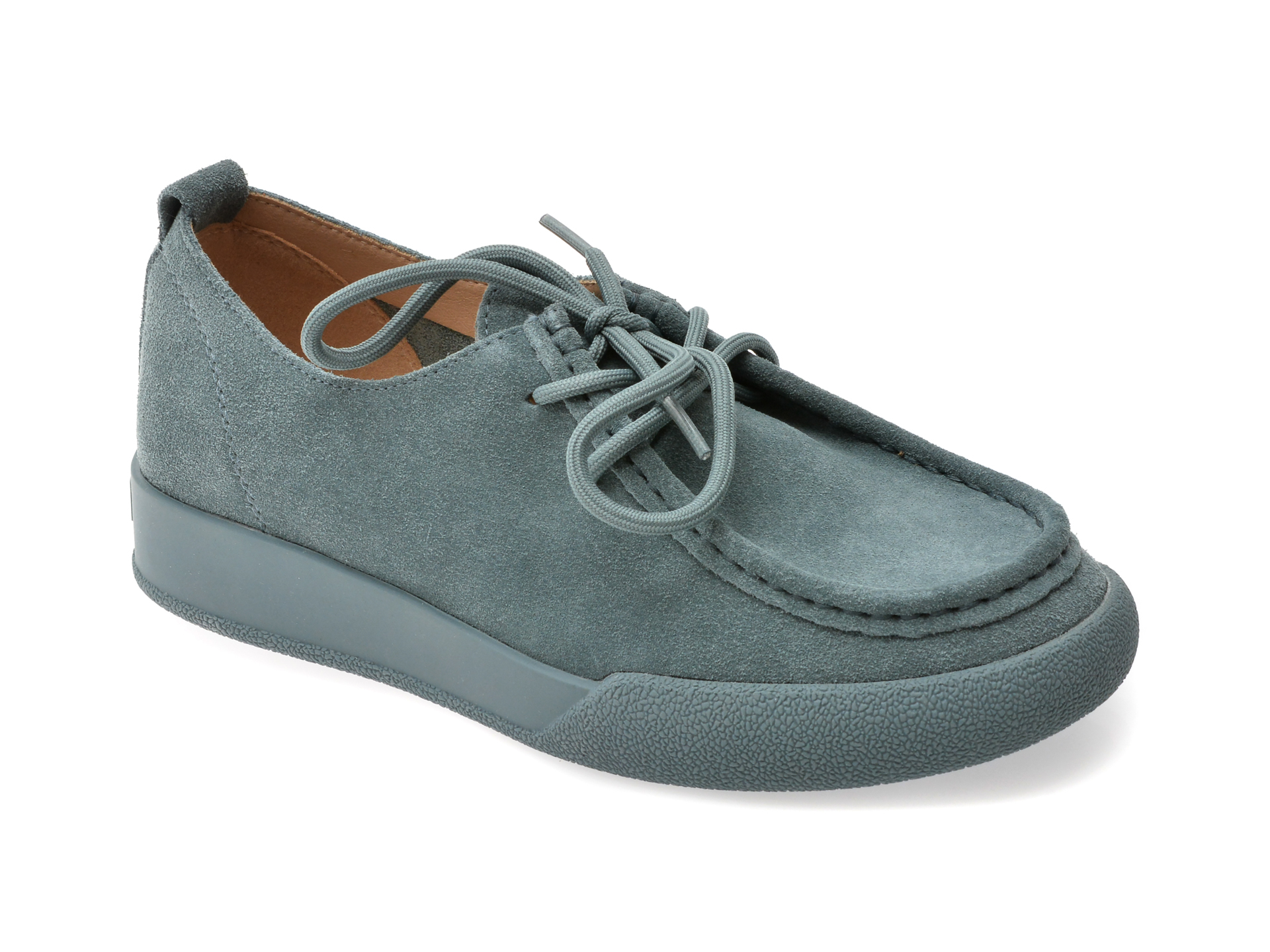 Mocasini Gryxx Albaștri Piele Întoarsă