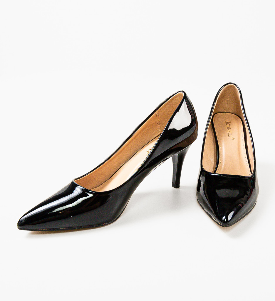 Pantofi Plevna Negri - Eleganță și Stil - imagine 8