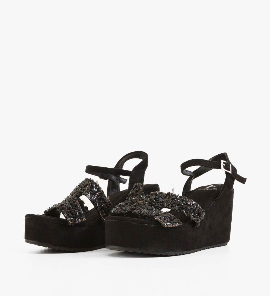 Platforme Dama Long Negre | Eleganță și Înălțime - imagine 2