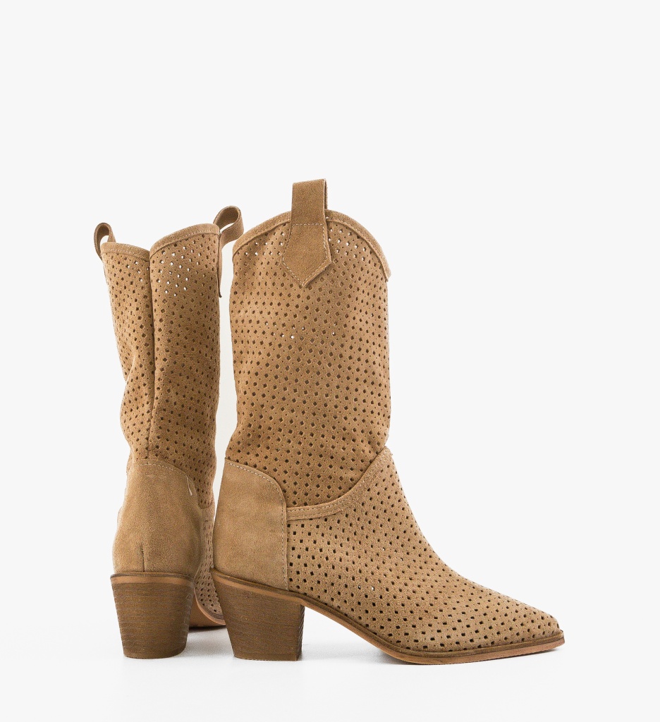 Botine Dama Tersa Bej 3 - Eleganță și Confort - imagine 4