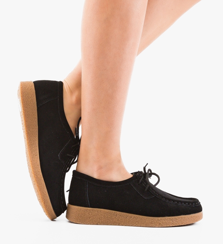 Pantofi Casual Neca Negri | Confort & Stil - imagine 18