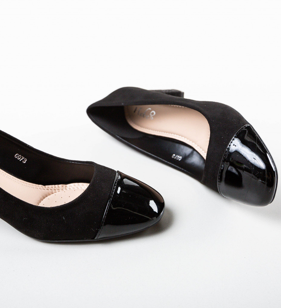 Pantofi Pofra Negri - Eleganță și Stil - imagine 7