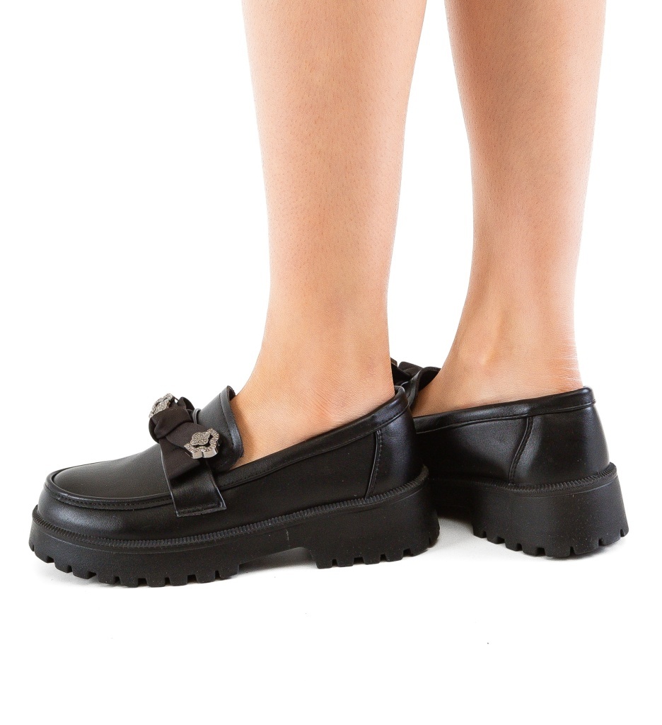 Pantofi Casual Dama Vrerru Negri – Confort Stilat - imagine 5
