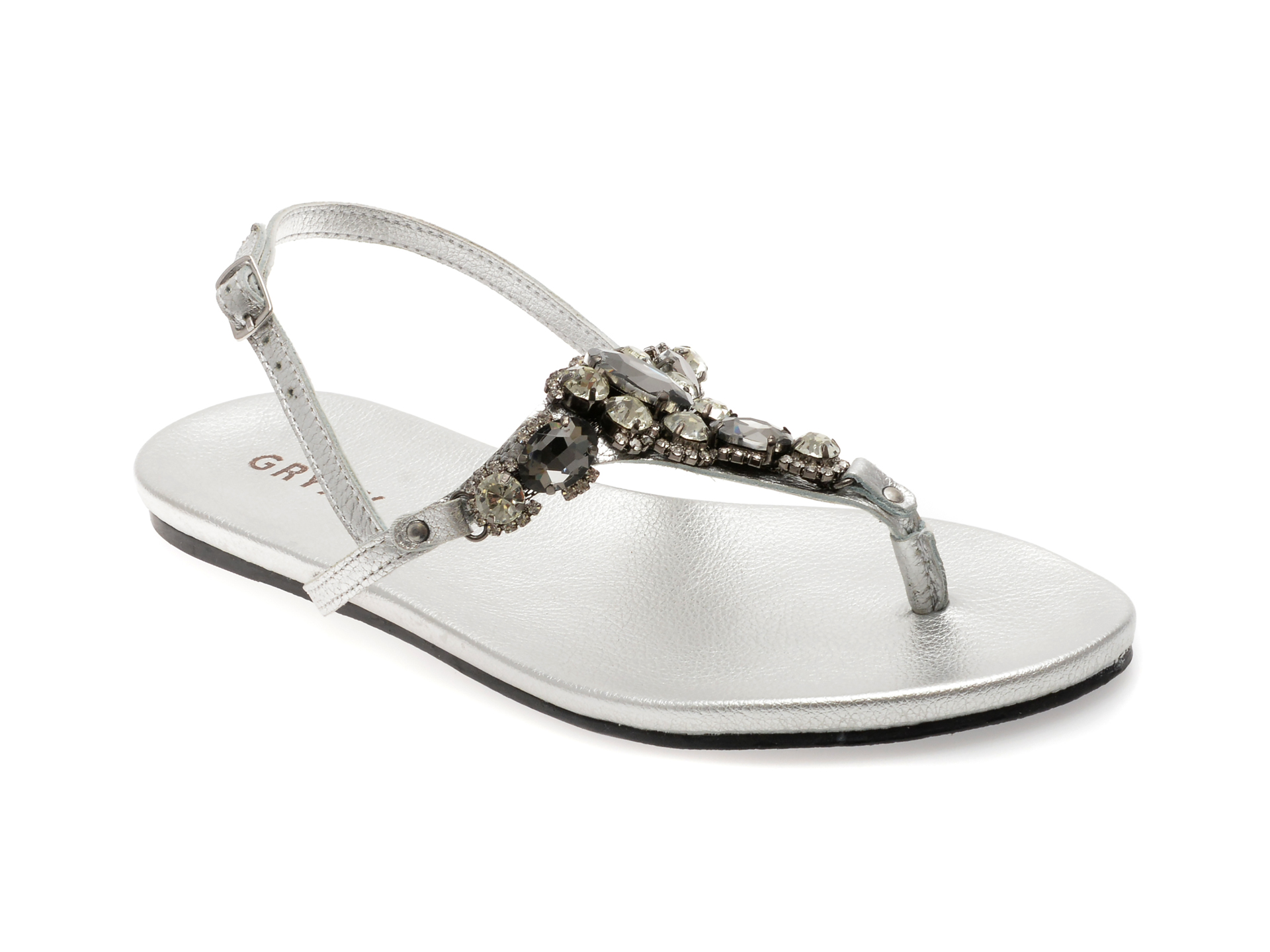 Sandale GRYXX Argintii | Eleganță și Stil