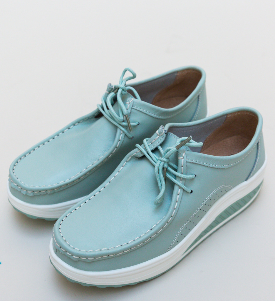 Pantofi Casual Roly Turcoaz | Stil și Confort - imagine 4