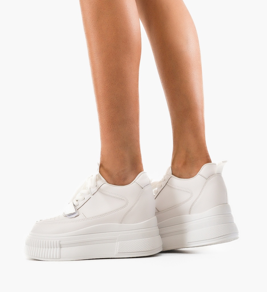 Sneakers Dama Selby Albi - Confort și Stil - imagine 3