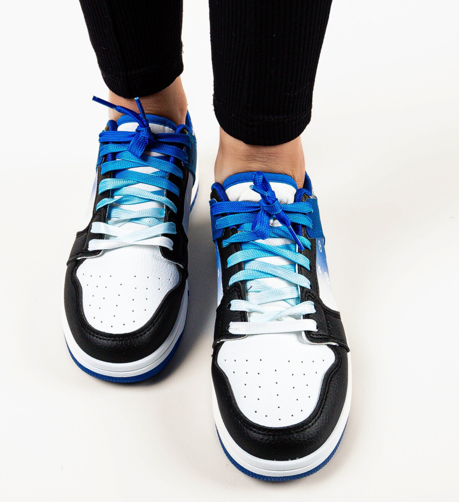 Sneakers Kobe Albastri Dama - Confort Sport - imagine 3