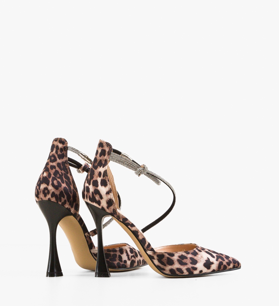 Pantofi Ernes Animal Print - Eleganță și Stil - imagine 3