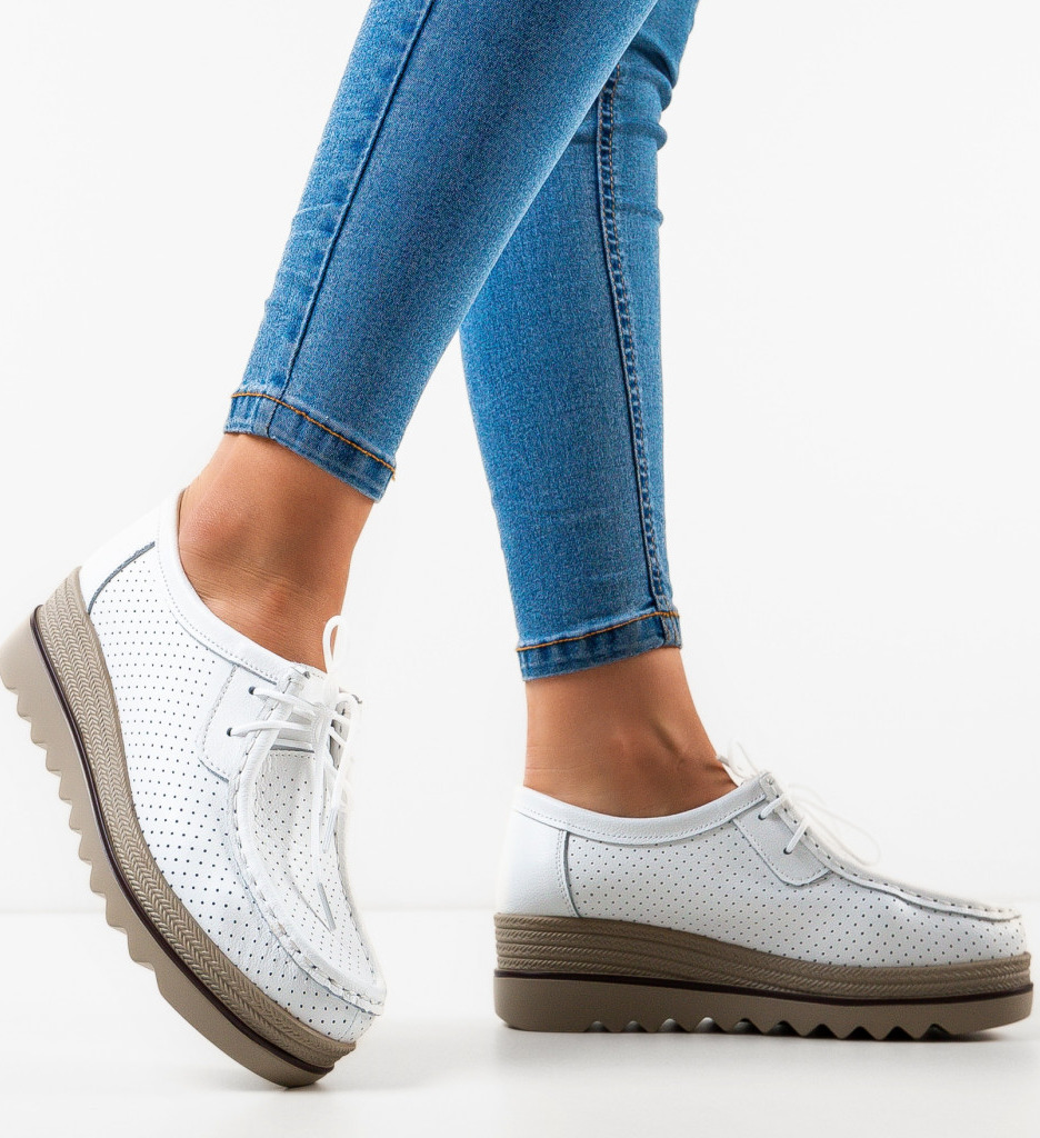 Pantofi Casual Dama Torinoz Albi | Confort & Stil - imagine 3