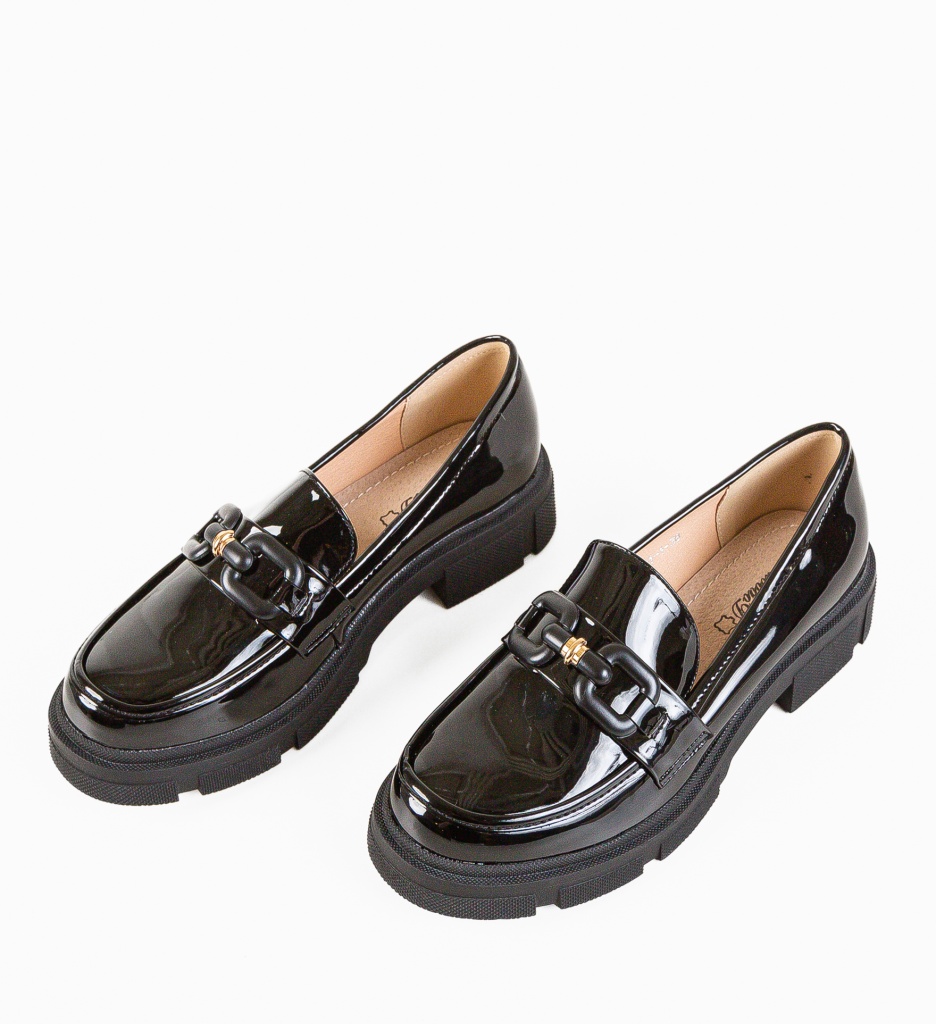 Pantofi Rochus Negri Casual - Confort și Stil - imagine 6